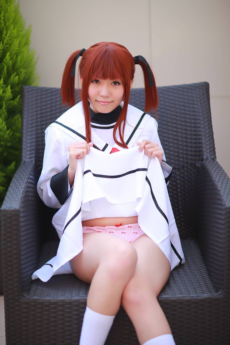 [Cosplay] Hot Maho Shojo Lyrical Nanoha 女优制服